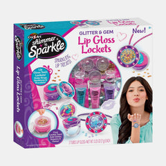 Shimmer 'N Sparkle Glitter & Gem Lip Gloss Locket