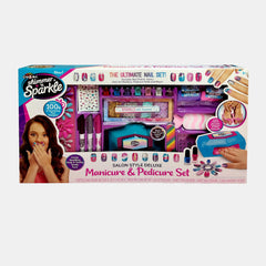 Shimmer 'N Sparkle Salon Style Deluxe Manicure & Pedicure