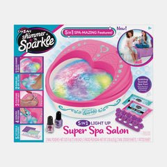 Shimmer 'N Sparkle 5-In-1 Light-Up Super Spa Salon