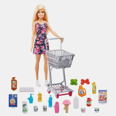 Barbie Supermarket Shopper Doll Playset