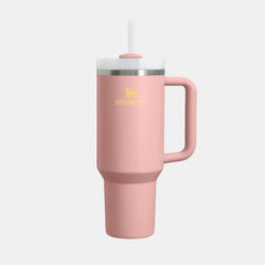 Stanley Quencher H2.0 FlowState Tumbler with Straw, 1.18L (40 oz)- Peach Rose