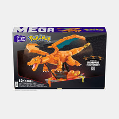 Mega Pokemon Charizard Building Kit With Motion (1664 Pieces)