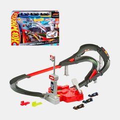 Hot Wheels Racing Formula 1 Sprint Race Circuit Track Set With 3 Cars