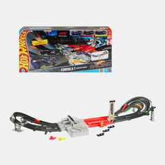 Hot Wheels Racing Formula 1 Grand Prix Circuit Track Set With 3 Cars