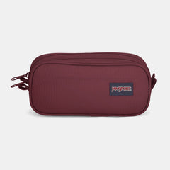 JanSport Large Accessory Pouch Dual Compartment, Russet Red
