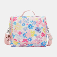 Kipling New Kichirou Large Lunch Bag with Trolley Sleeve Flower Stamp