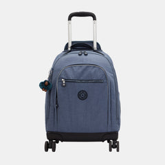 Kipling New Zea Large Wheeled Backpack with Laptop Compartment Game Grey
