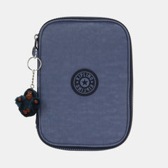 Kipling 100 Pens Large Pencil Case Game Grey
