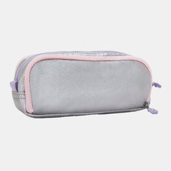 Kipling Gitroy Large Pencil CaseSilver Glow Metallic