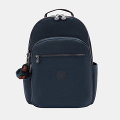 Kipling Seoul College Extra Large Backpack with Laptop Compartment True Blue Tonal