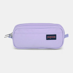 JanSport Large Accessory Pouch Dual Compartment, Pastel Lilac