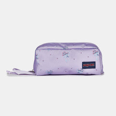 JanSport Perfect Pouch Single Compartment Organiser with 3 Dividers, Pastel Petals Lilac