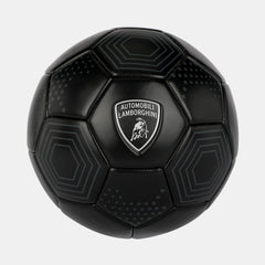 Lamborghini No.5 Machine Sewing PVC Soccer Ball – Black