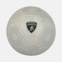 Lamborghini No.5 Machine Sewing PVC Soccer Ball – Silver