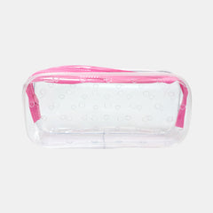 Whsmith Clear Deboss Chunky Pencil Case