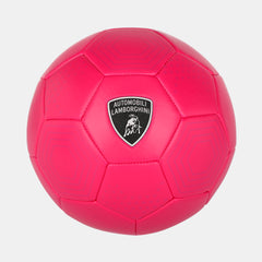 Lamborghini No.5 Machine Sewing PVC Soccer Ball – Pink