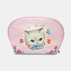 Whsmith Vintage Kitten Tall Chunk Pencil Case