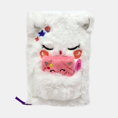 A5 Cat Fluffy Notebook
