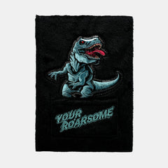 A5 Dinosaur Fluffy Notebook