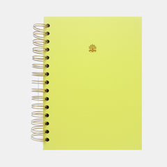 A5 Elfin Yellow Wiro Notebook