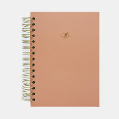 A5 Peach Bud Wiro Notebook