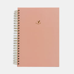 A4 Peach Wiro Notebook