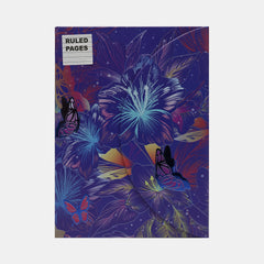 A6 Magnetic Notebook – Butterfly Blue