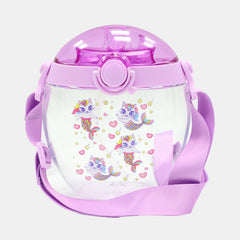 Hearty Purrmaid Round Bottle