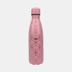 Geometric Water Bottle Steel 500ml