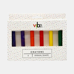 Animal Crayons (6 pcs)