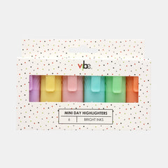Set of 6 Mini Day Highlighters