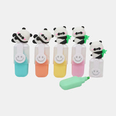 Panda Highlighter Pens (5 pcs)