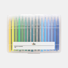 Brush Tip Marker Pens (48 pcs)