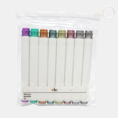 Metallic Marker Pens (8 pcs)