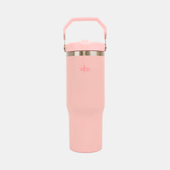 Pink Flip Straw 900Ml