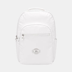 Vibe Large Multi‑Compartment Backpack Mono White