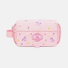 Vibe Unicorn 2‑Zip Flip Pencil Case