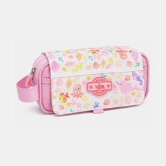 Vibe Aqua Sea 2‑Zip Flip Pencil Case