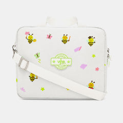 Vibe Bee & Butterfly Insulated Lunch Bag With Trolley Sleeve & Removable Strap