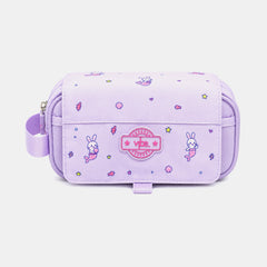 Vibe Bunnymaid 2‑Zip Flip Pencil Case