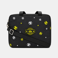 Vibe Soccer Insulated Lunch Bag With Trolley Sleeve & Removable Strap