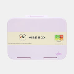 Vibe Box 5‑Compartment Bento Lunch Box – Sugar Plum