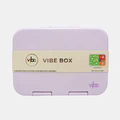 Vibe Box 4‑Compartment Small Bento Lunch Box – Sugar Plum