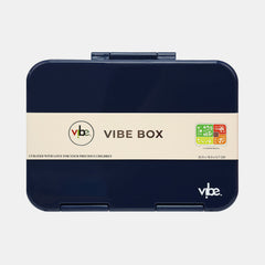 Vibe Box 5‑Compartment Bento Lunch Box –  Navy Blue