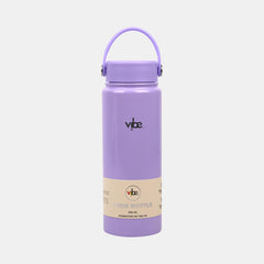 Vibe Wide Mouth Water Bottle 600Ml – Light Lilac