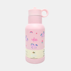 Vibe Unicorn Insulated Stainless Steel Water Bottle With Flip?Up Straw 350Ml