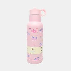 Vibe Unicorn Insulated Stainless Steel Water Bottle With Flip?Up Straw 500Ml