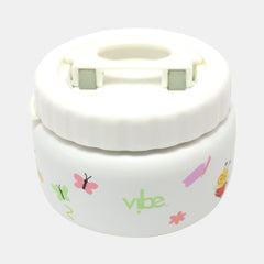 Vibe Bee & Butterfly Small Insulated Food Jar 250Ml – White
