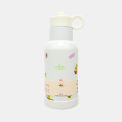 Vibe Bee & Butterfly Insulated Stainless Steel Water Bottle With Flip?Up Straw 350Ml