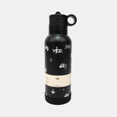 Vibe Gaming Insulated Stainless Steel Water Bottle With Flip?Up Straw 500Ml